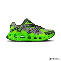 CD B35 NXXT Neon Green/Black Technical Fabric / Mesh Shoes Sneakers – nk0004956