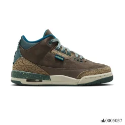 AJ 3 Retro Olive Grey Shoes Sneakers – nk0005037