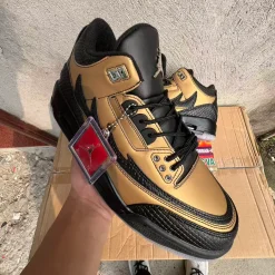 Alternative view of AJ 3 Retro El Vuelo Black Sample Shoes Sneakers – nk0005038