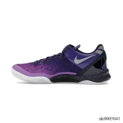 Alternative view of Kobe 8 Playoffs Purple Platinum Shoes Sneakers - nk0005041