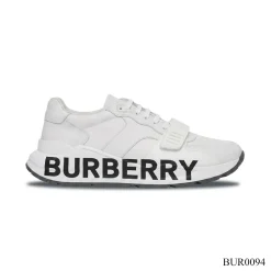 BUR  White Logo Shoes Sneakers – BUR0094
