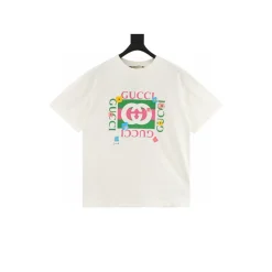 GG Graphic Cotton T-Shirt - GG0013