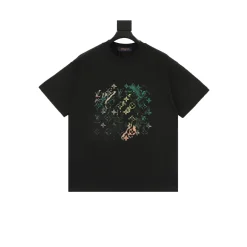 LV Graphic Cotton T-Shirt - LV0010