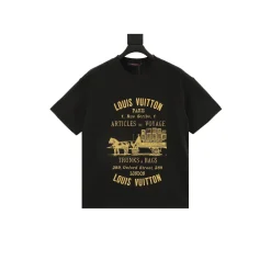 LV Graphic Cotton T-Shirt - LV0012