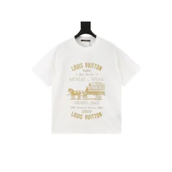 LV Graphic Cotton T-Shirt - LV0013