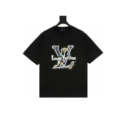 LV Graphic Cotton T-Shirt - LV0019