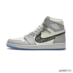 Alternative view of AJ 1 Retro High Dior Shoes Sneakers - nk0005153