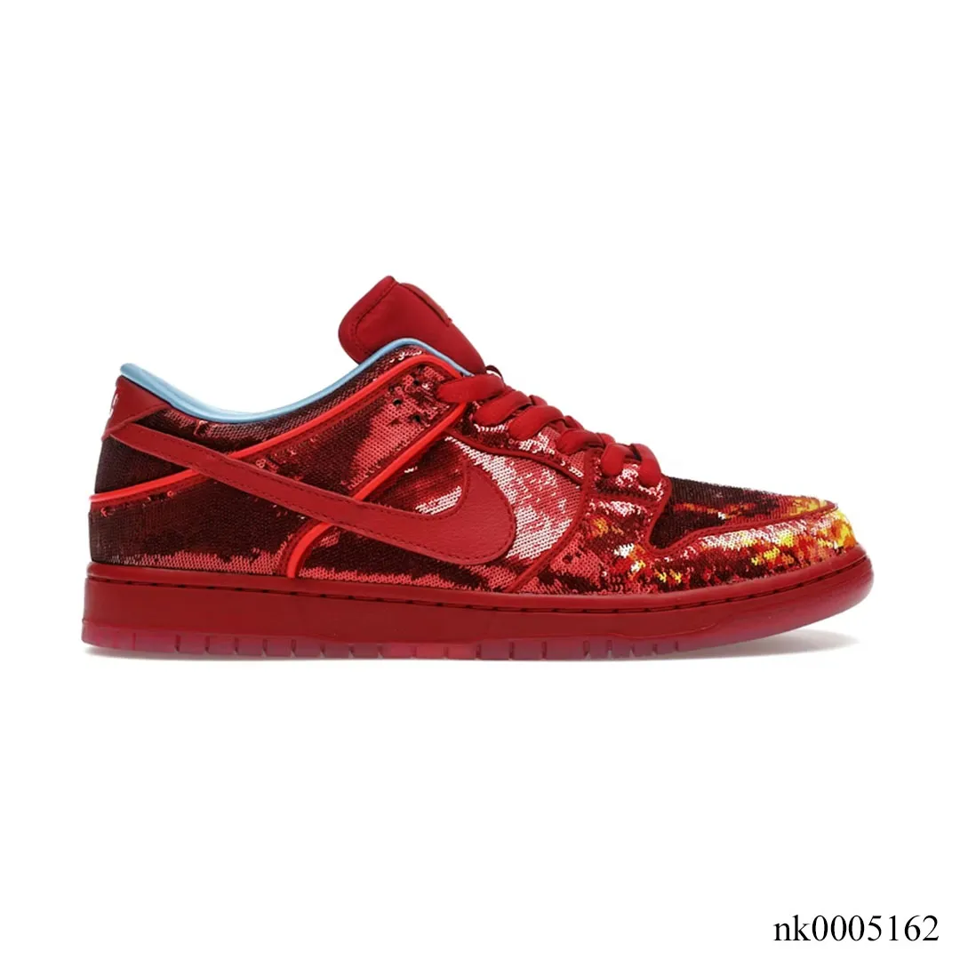 SB Dunk Low The Wizard of Oz Ruby Red Slipper (Golden Ticket) Shoes Sneakers - nk0005162