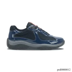 PRD AC Black Ink Blue PatentShoes Sneakers – prd0000012