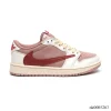 Travis Scott x AJ 1 Retro Low OG 'Sail Tropical Pink' Shoes Sneakers – nk0005263