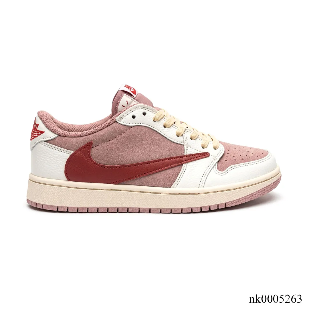 Travis Scott x AJ 1 Retro Low OG 'Sail Tropical Pink' Shoes Sneakers – nk0005263