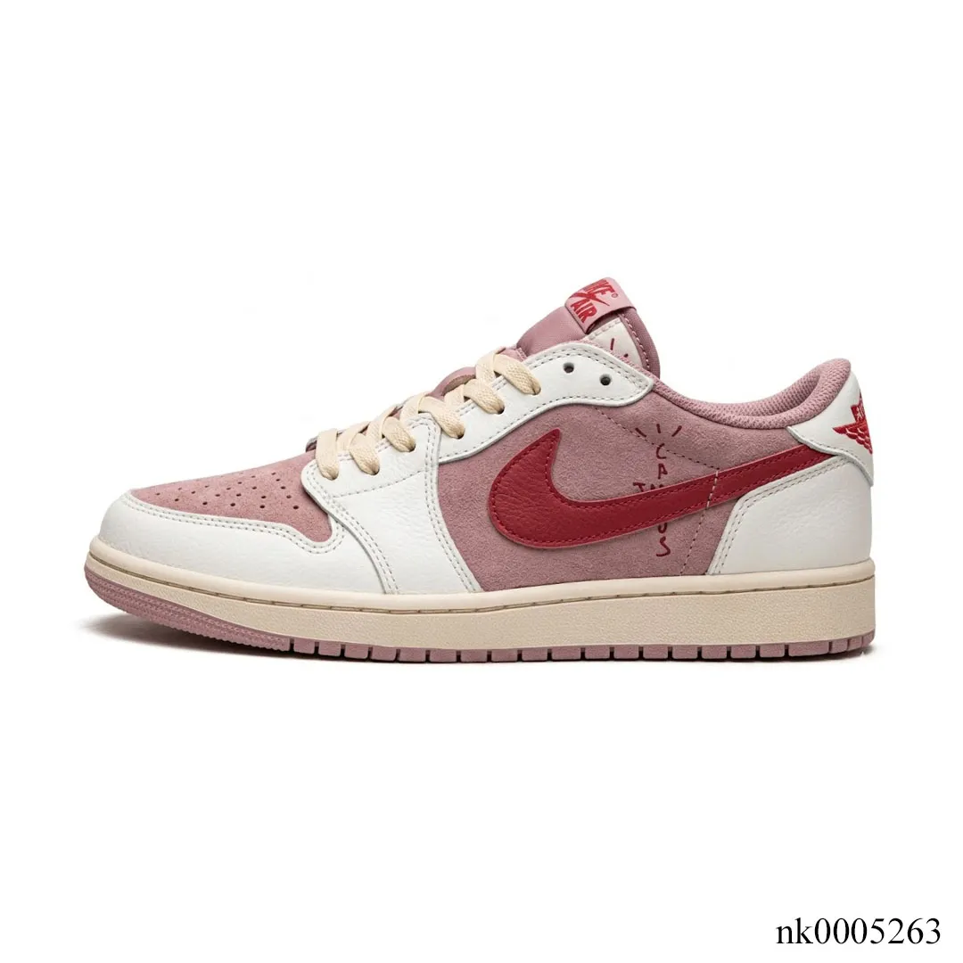 Travis Scott x AJ 1 Retro Low OG 'Sail Tropical Pink' Shoes Sneakers – nk0005263 - Image 2