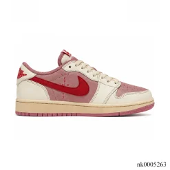 Travis Scott x AJ 1 Retro Low OG 'Sail Tropical Pink' Shoes Sneakers â nk0005263