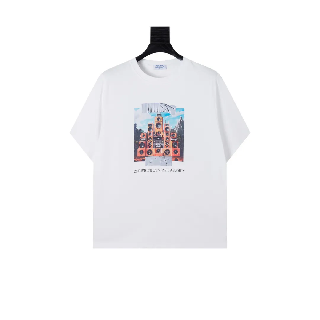 OW Logo Print T-Shirt - OW0030 - Image 3
