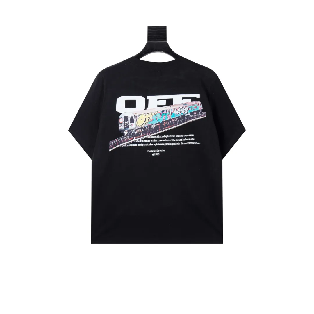 OW Logo Print T-Shirt - OW0030 - Image 2