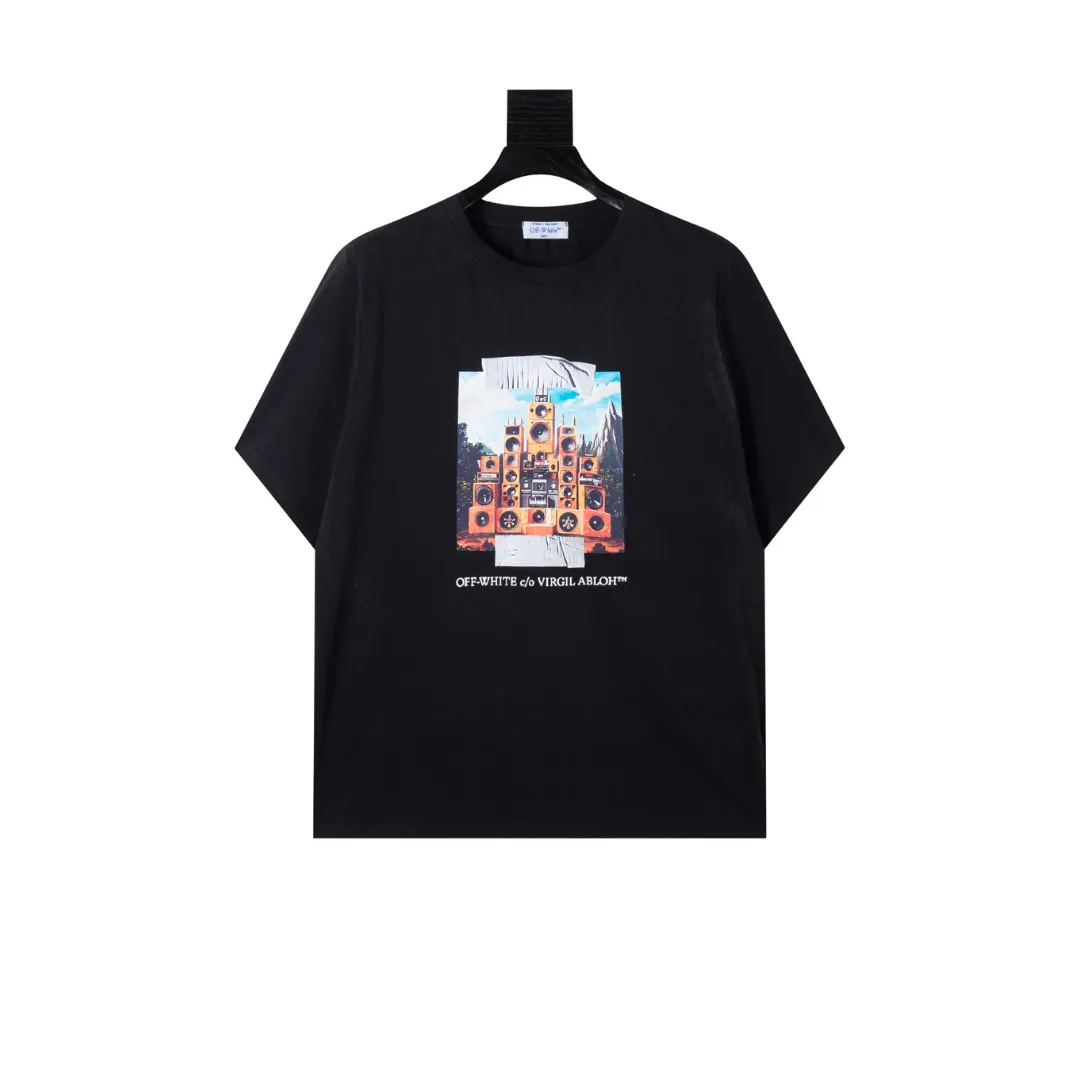 OW Logo Print T-Shirt - OW0030