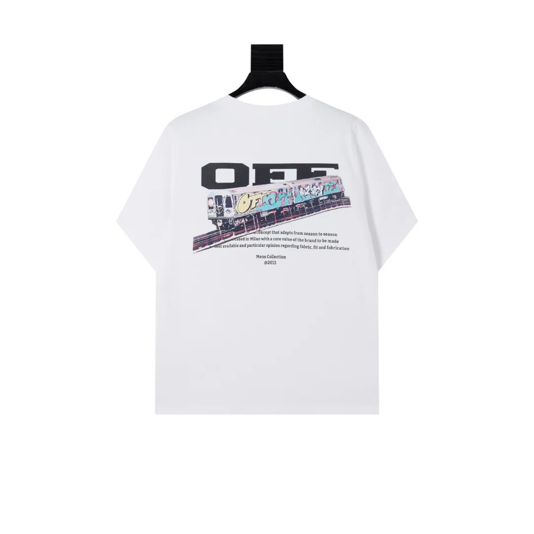 OW Logo Print T-Shirt - OW0030 - Image 4