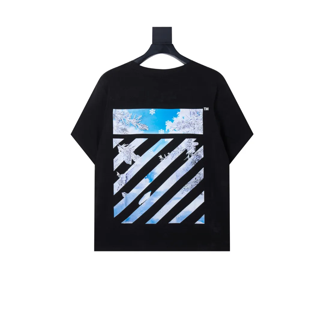 OW Logo Print T-Shirt - OW0035 - Image 2