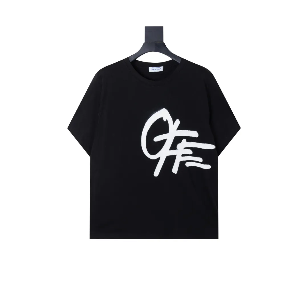 OW Logo Print T-Shirt - OW0038 - Image 3