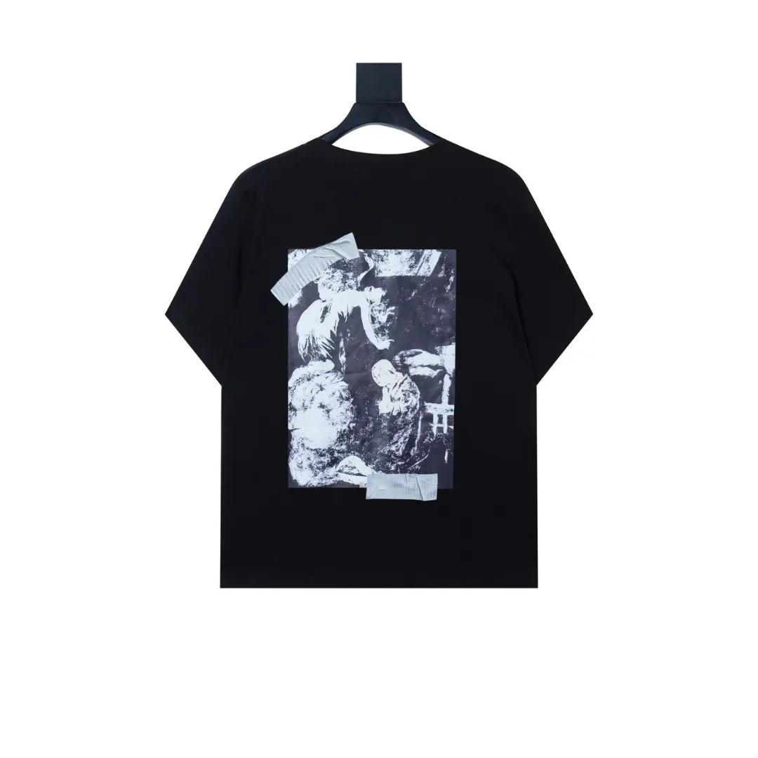 OW Logo Print T-Shirt - OW0043 - Image 2