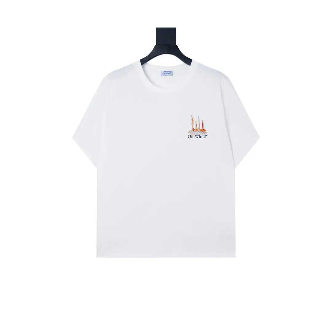OW Logo Print T-Shirt - OW0047 - Image 3