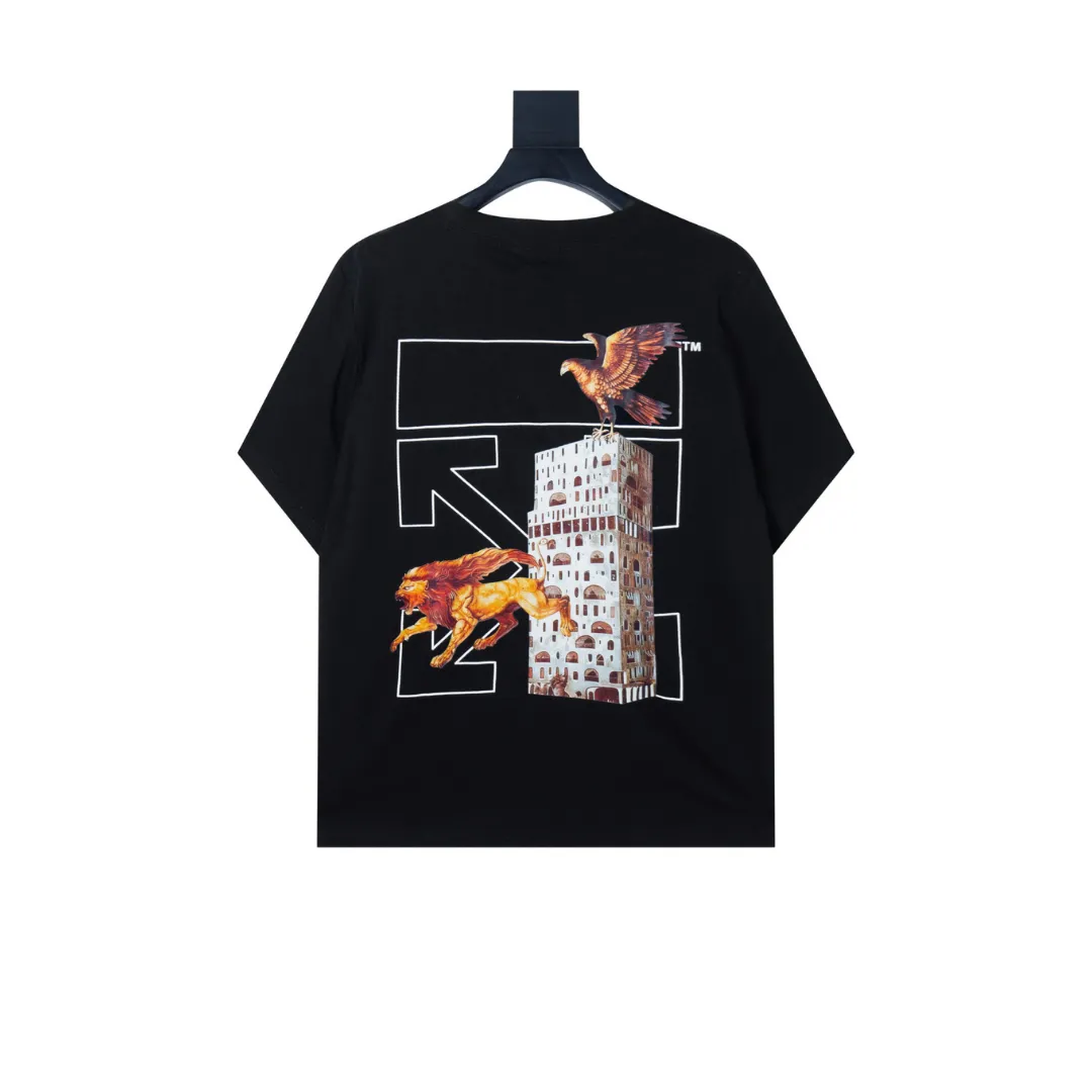 OW Logo Print T-Shirt - OW0047 - Image 2