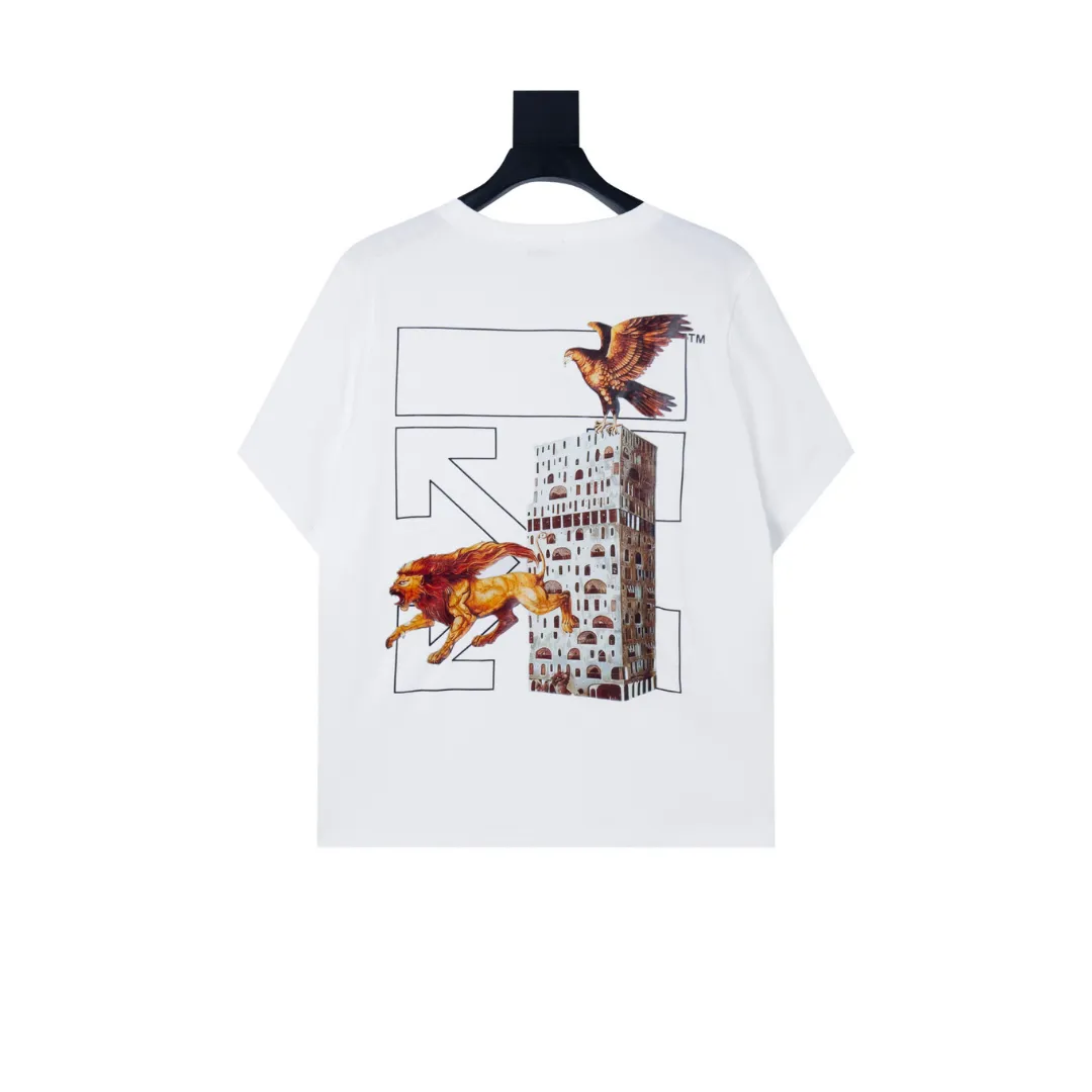 OW Logo Print T-Shirt - OW0047 - Image 4