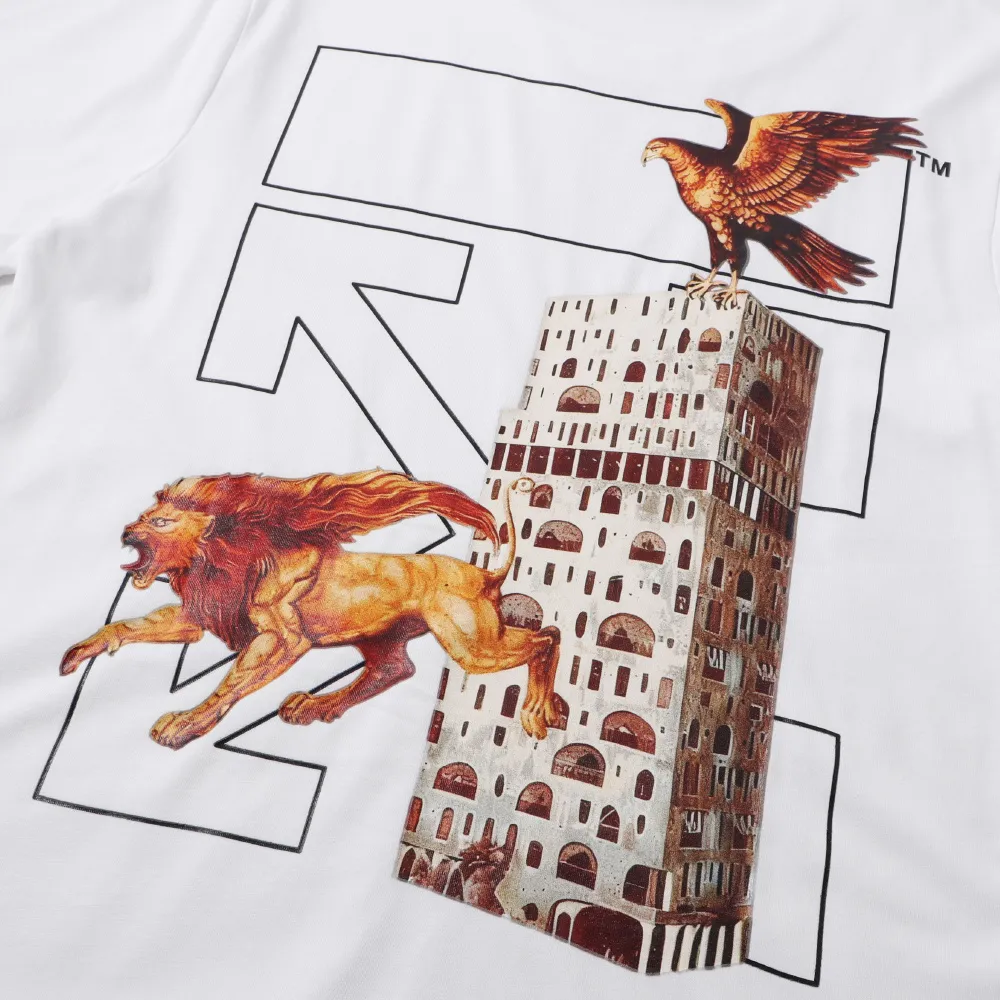 OW Logo Print T-Shirt - OW0047 - Image 13