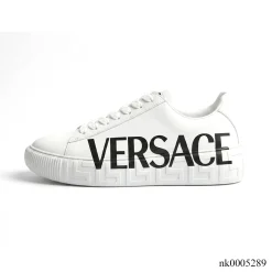 Alternative view of Versace Logo Greca White Shoes Sneakers - nk0005289