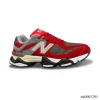 NB 9060 Red and Grey Unisex Chunky Shoes Sneakers - nk0005295