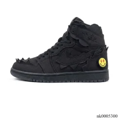 Alternative view of J Balvin x AJ 1 "Black" Shoes Sneakers – nk0005300