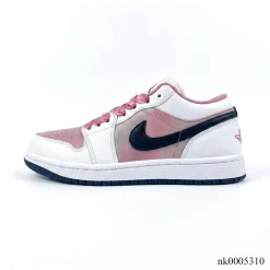 Alternative view of AJ 1 Low SE White Black Desert Berry Shoes Sneakers – nk0005310