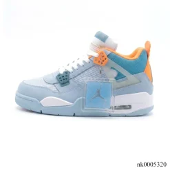 Alternative view of AJ 4 Blue Orange Shoes Sneakers - nk0005320
