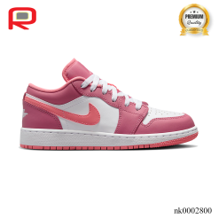 Alternative view of AJ 1 Low Desert Berry Shoes Sneakers - nk0002800