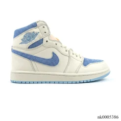 AJ 1 High OG Psychic Blue and Pale Ivory Shoes Sneakers â nk0005386