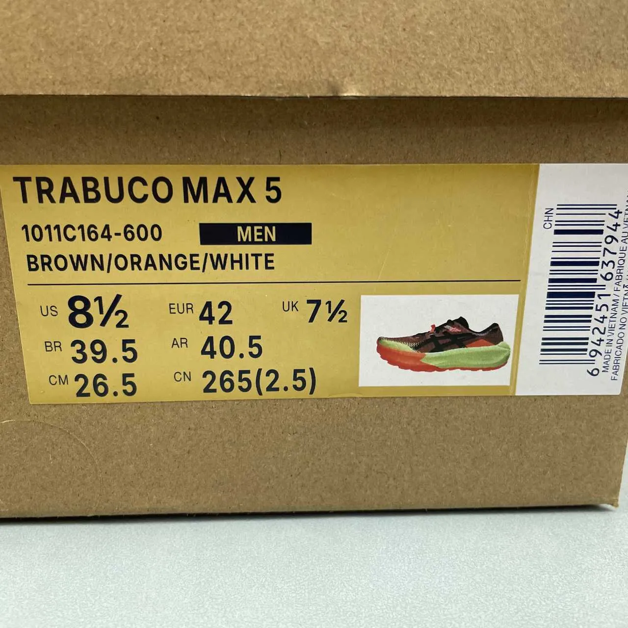 AS Trabuco Max 5 Trail Running Shoes Sneakers - nk0005410 - Image 10