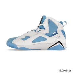 Alternative view of JD True Flight White Varsity Red Shoes Sneakers - nk0005416