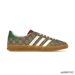 AD x GG Gazelle Beige GG Monogram Beige Tone Shoes Sneakers – nk0005502