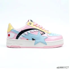 Bapesta Low M1 'Shark Face - Pink' Shoes Sneakers - nk0005527